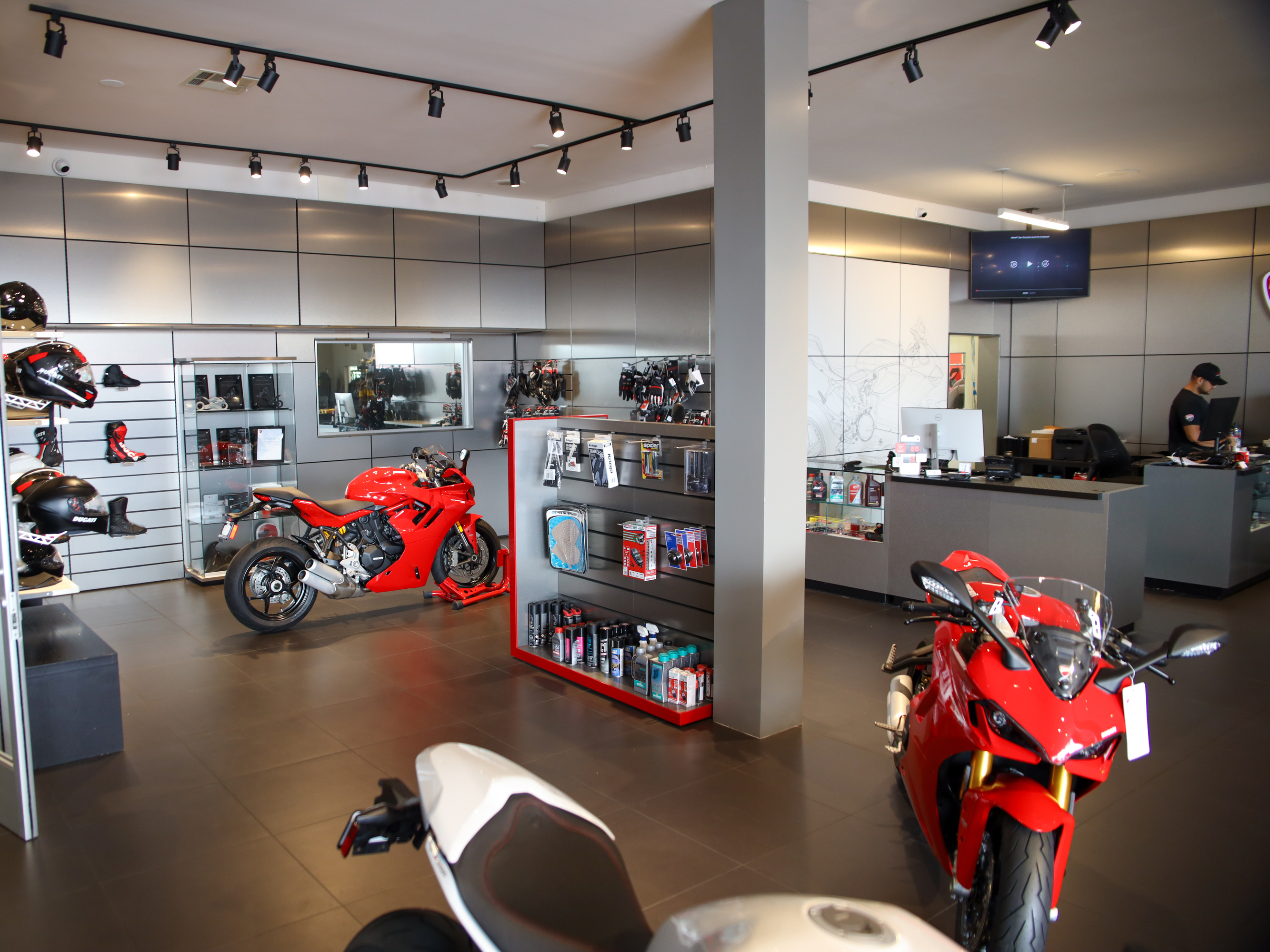 Ducati showroom cheap
